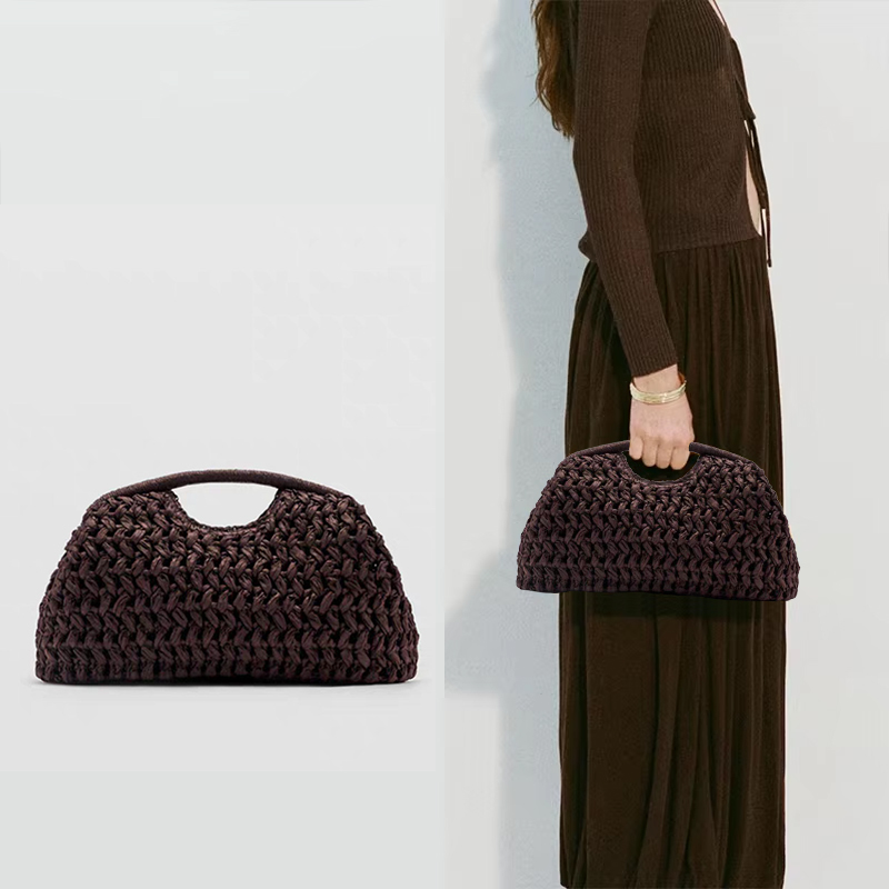 Women'S Bags Holiday - Sac à main tissé Vintage plage
