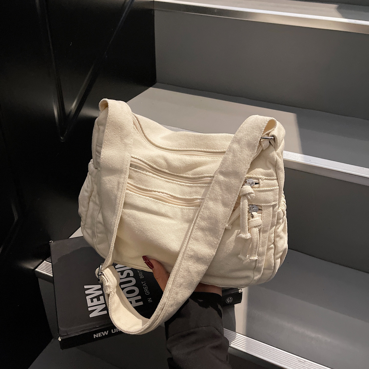 Women'S Kipling Bags - Nouveau sac en toile simple et