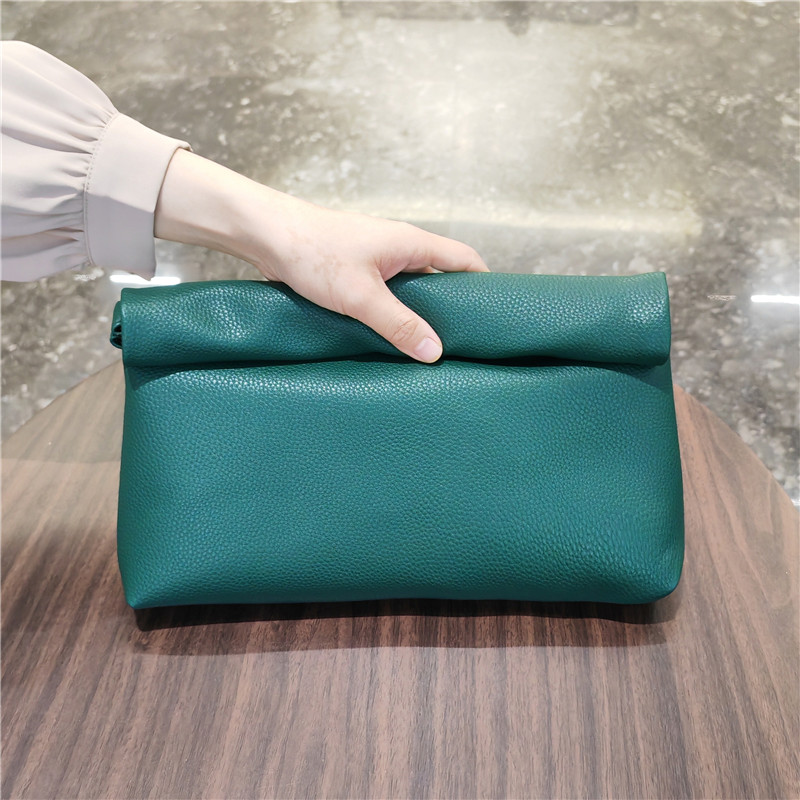 Women Bags Laptop - Pochette décontractée pour femme en cuir