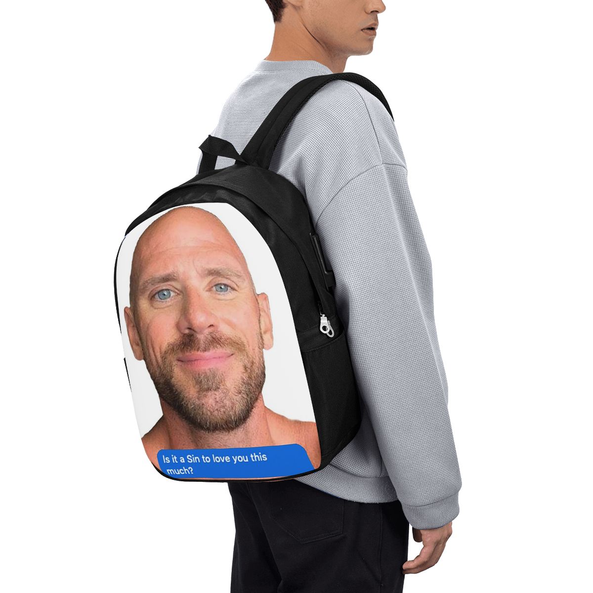 Women'S Bag - Johnny Sins Flirty Text Bubble Sac