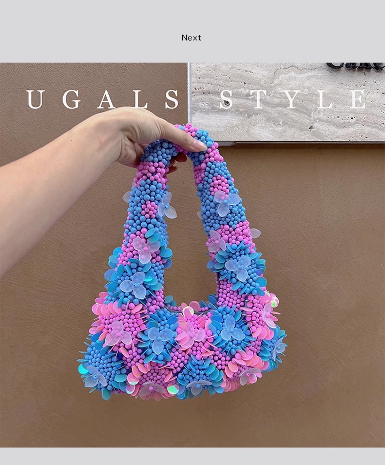 Women'S Bags Holiday - Sac à main en perles pour