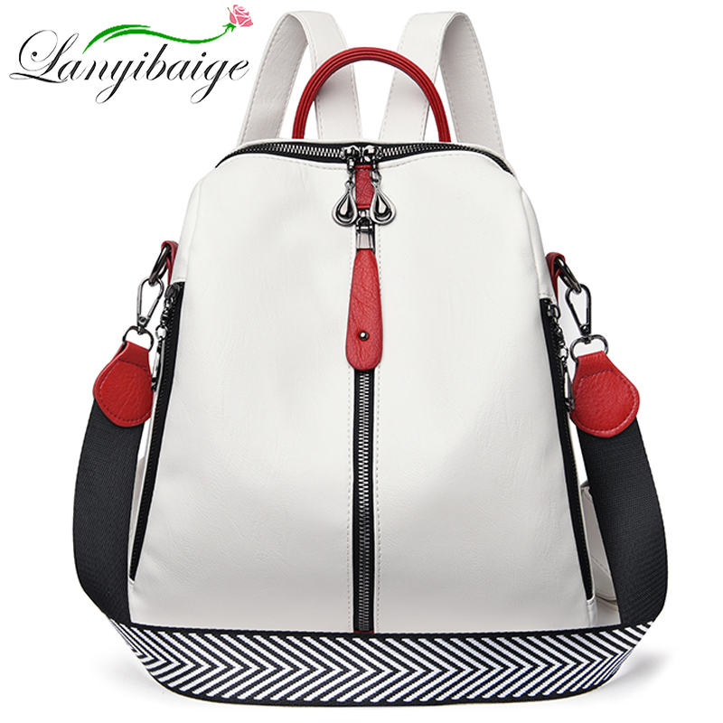 Women Bags Rack - Sac à dos en cuir souple