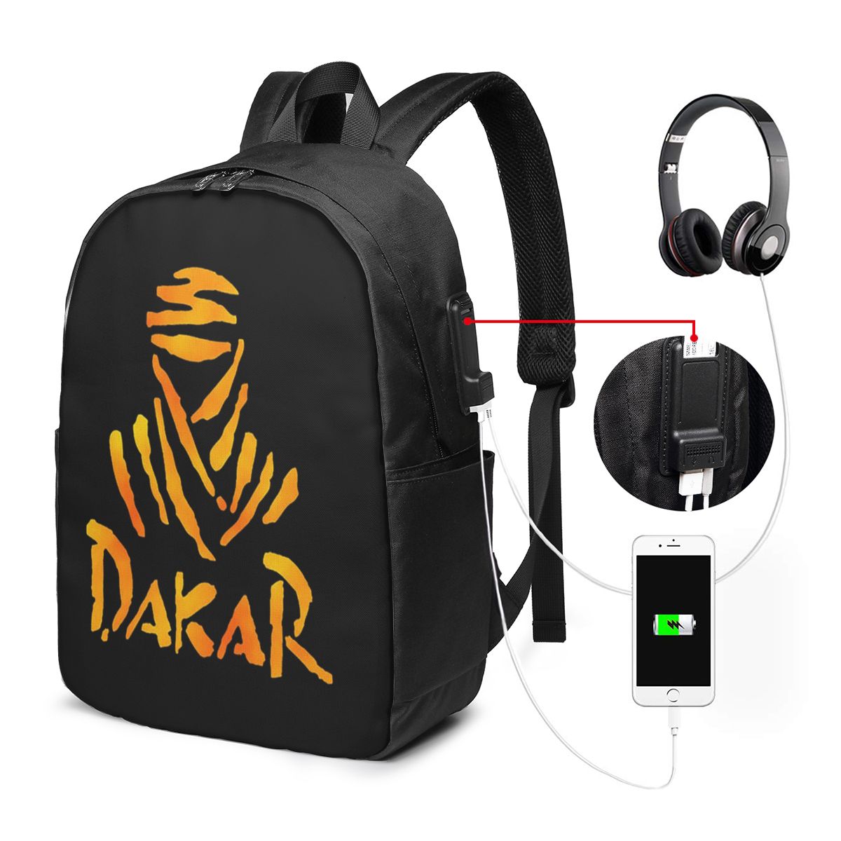 Women Bags For College - Sac à dos de moto Dakar
