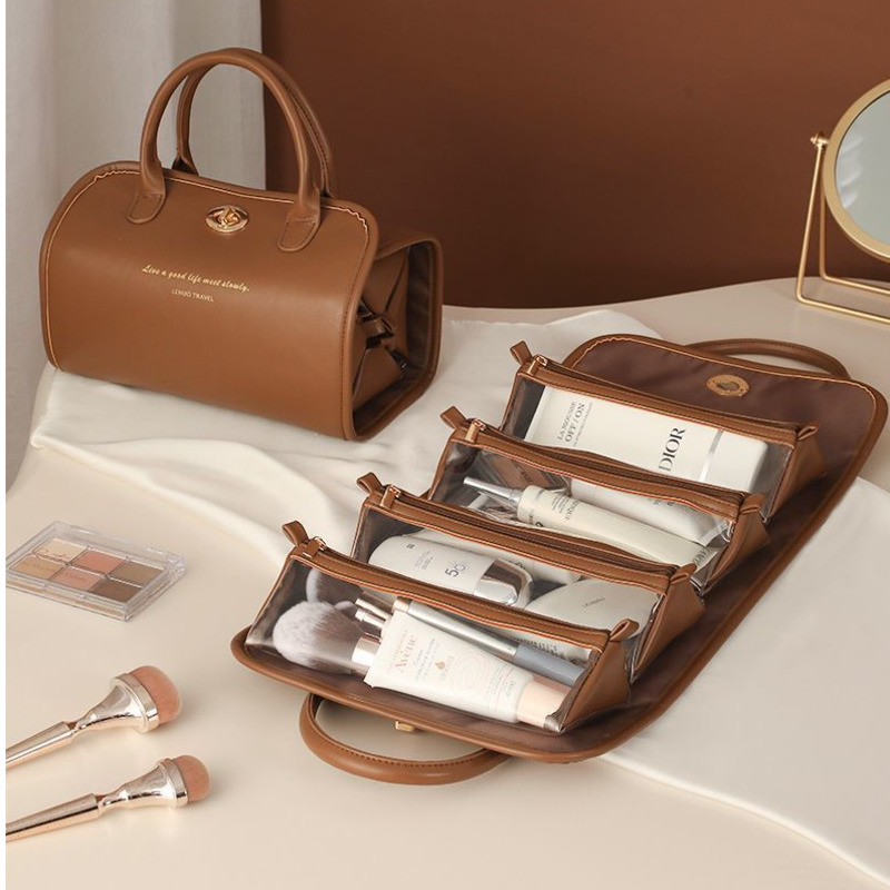 Women Vanity Bags - Sac de maquillage 4 en 1,