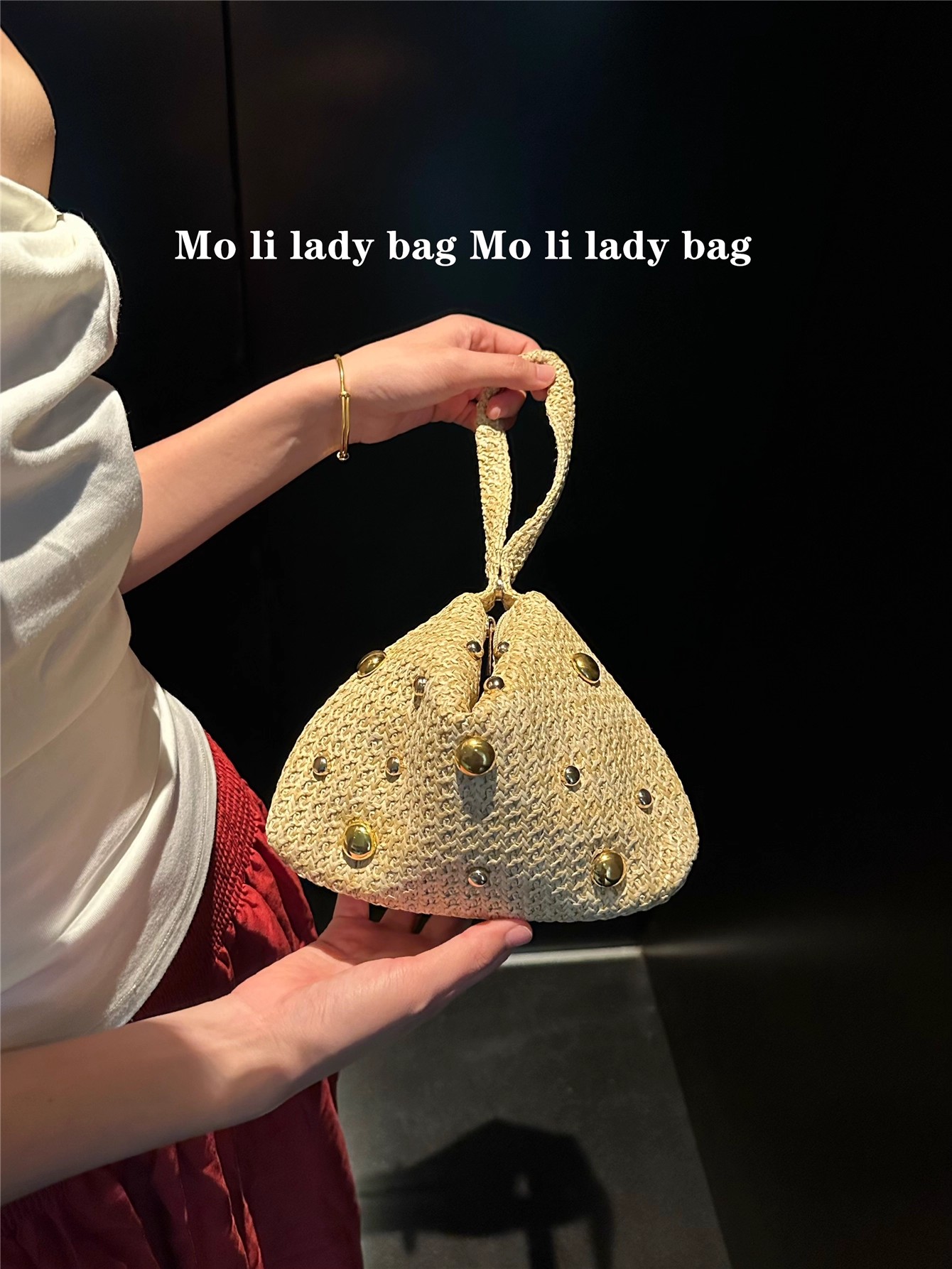 Sac Hobo en paille tressée fai - Women'S Bags Holiday avis et prix