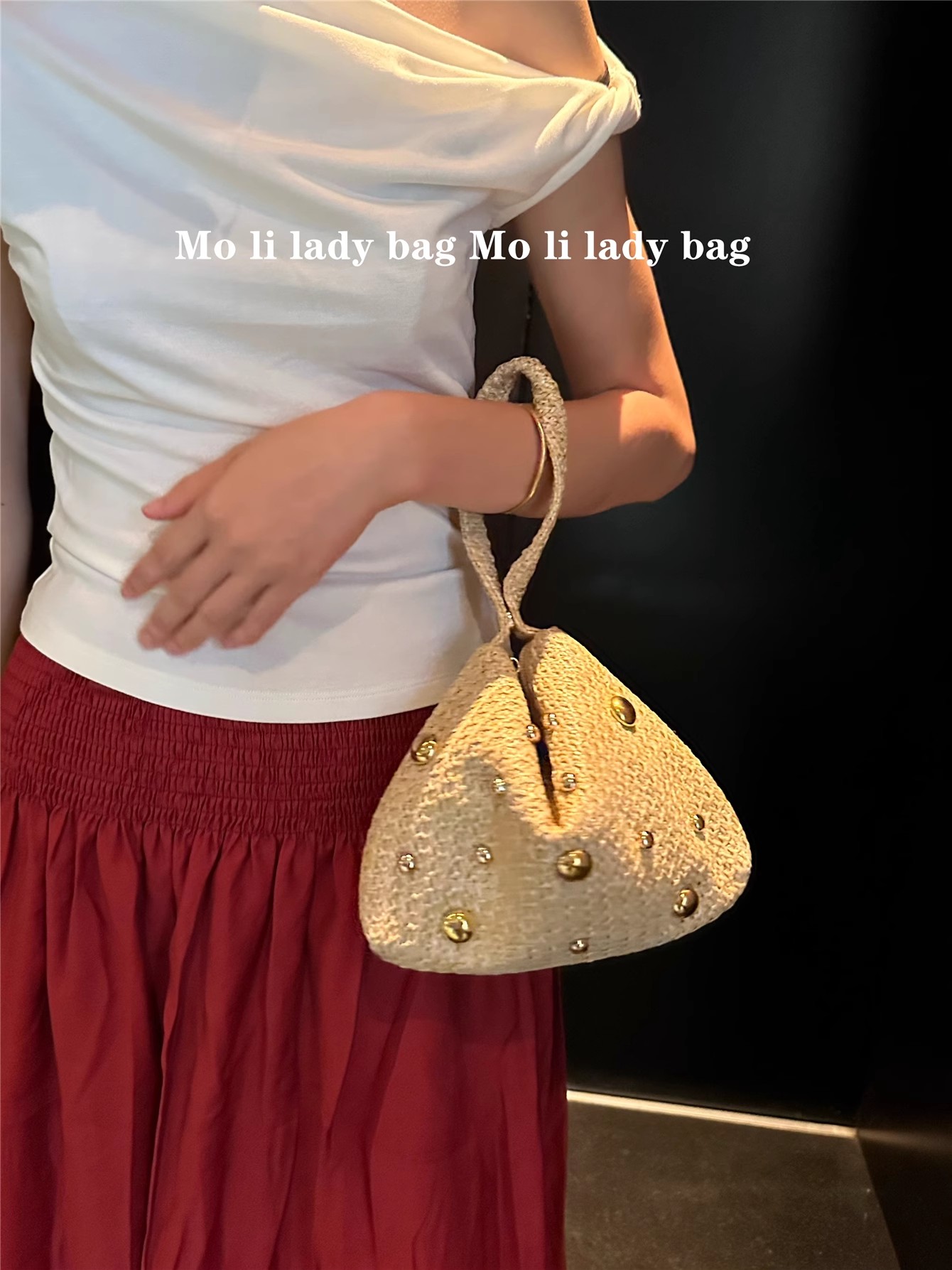 Sac Hobo en paille tressée fai - Women'S Bags Holiday avis et prix