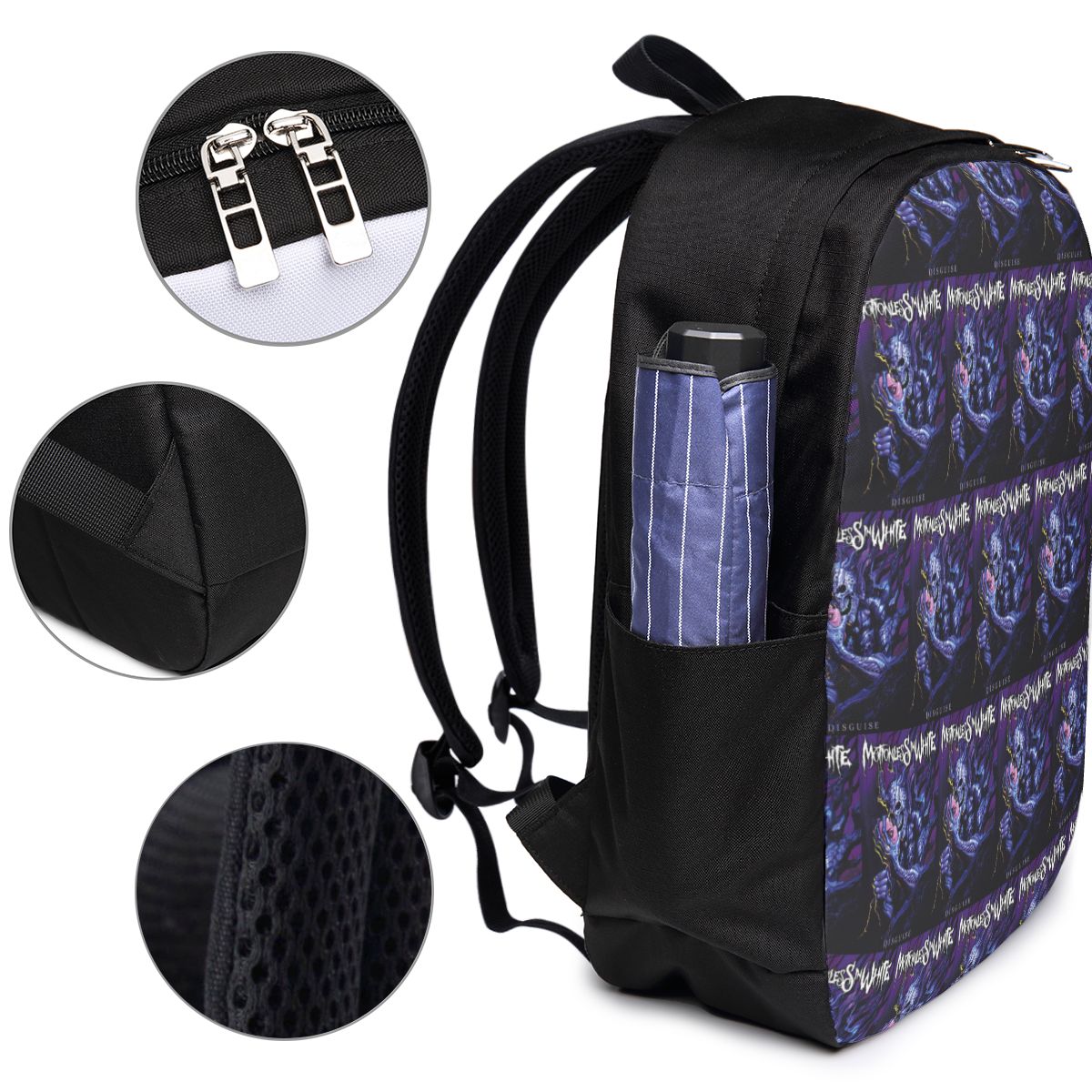 Sac à dos Motionless In White, - Women Bags For College avis et prix