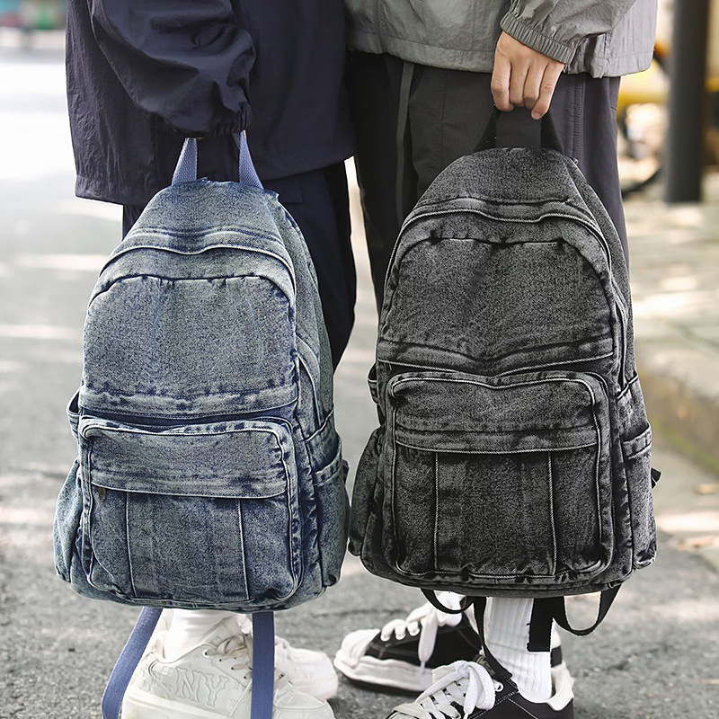 Sac à dos rétro en denim de gr - Women'S Kipling Bags avis et prix