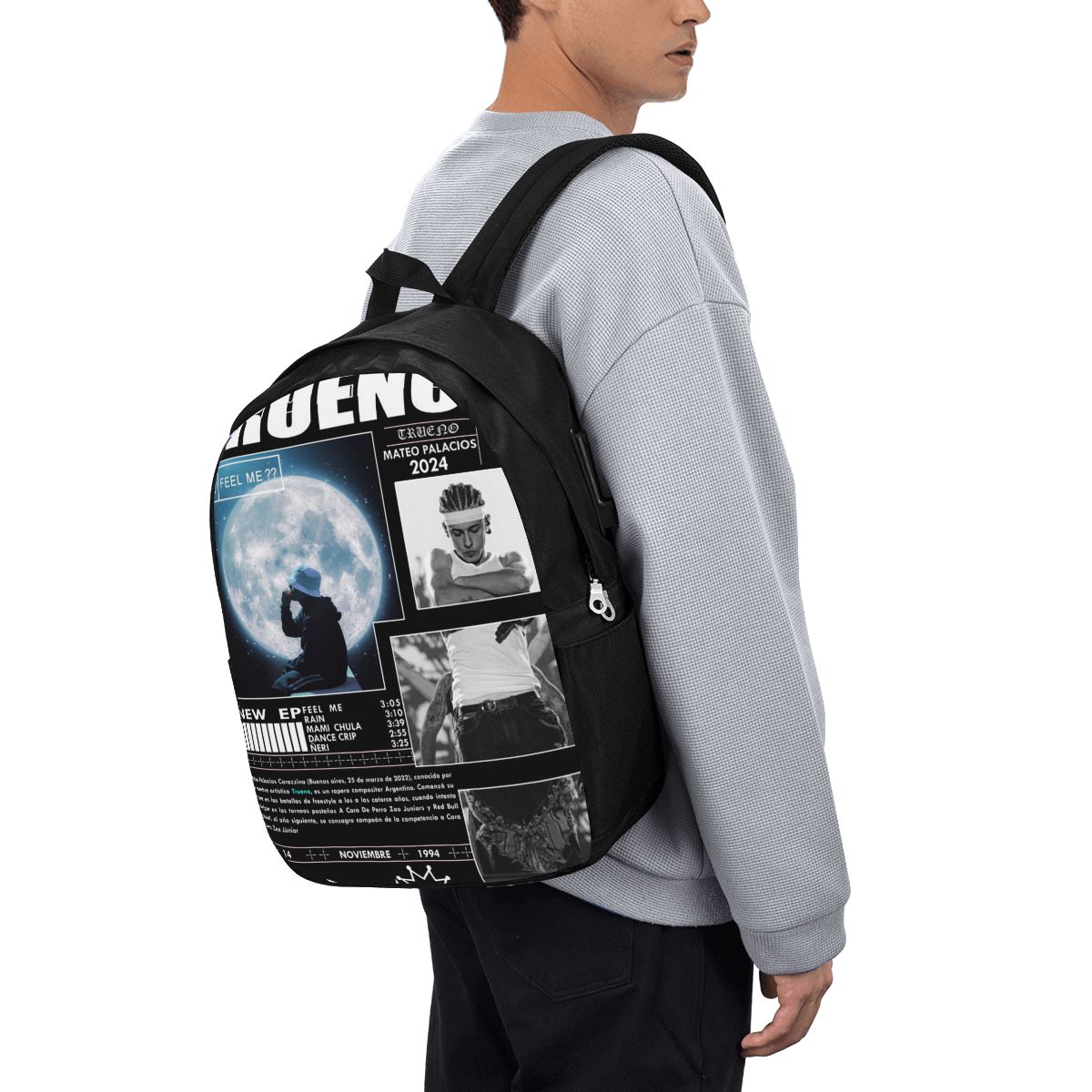 Sac à dos Hip Hop Trueno amusa - Women Bags For College avis et prix