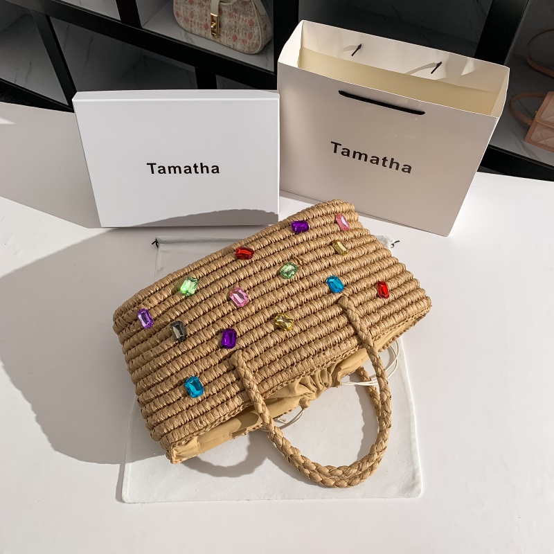 Sac à main en paille tissé à l - Women'S Bags Holiday avis et prix