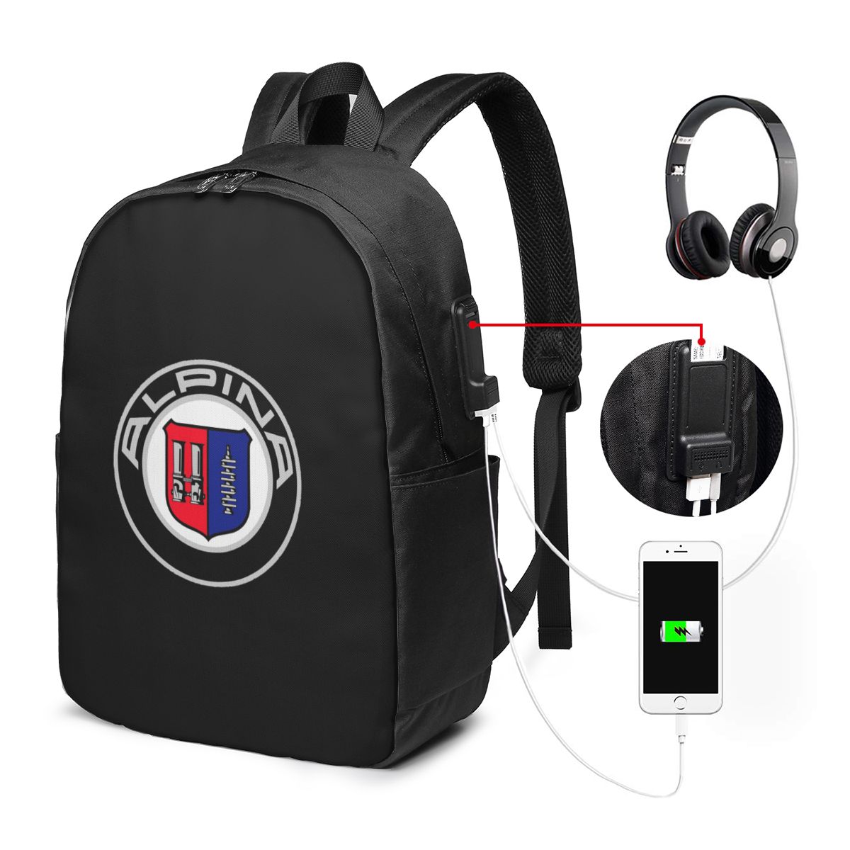 Alpina - Sac à dos avec logo d - Womens Backpack avis et prix