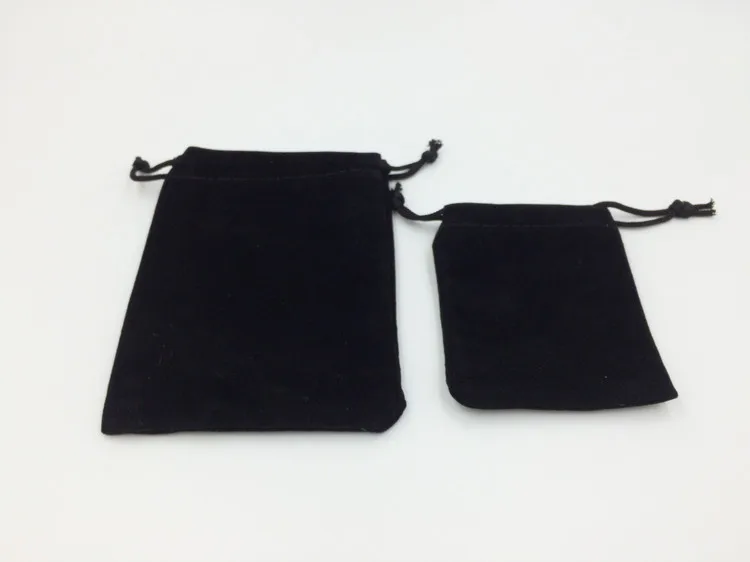 50pcs 10x12cm noir velours fla - Women Bags For Eid avis et prix