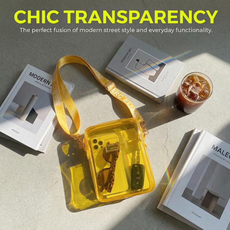 Sac messager en PVC transparen - Women Bags For Gift avis et prix