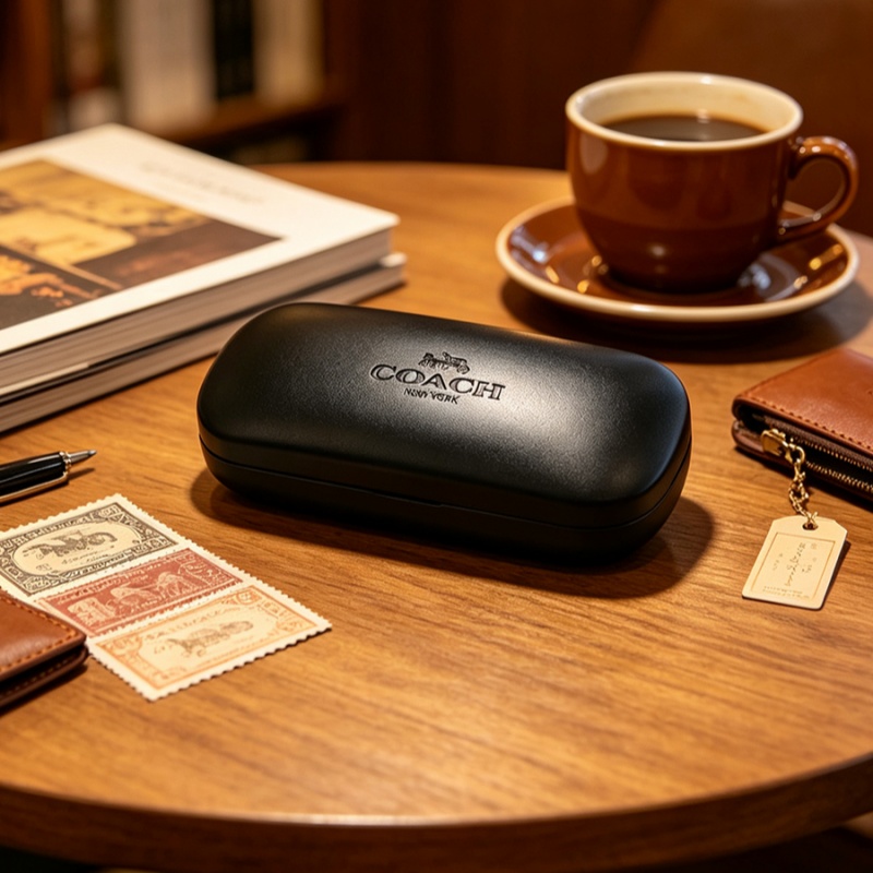 COACH – étui rigide noir pour  - Women Bags Coach avis et prix